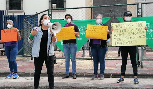 Manifestanti in Honduras