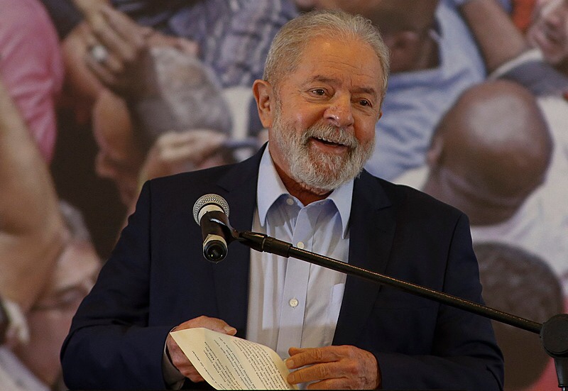 L’ex presidente del Brasile Lula da Silva