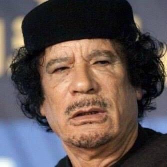 L’ex presidente della Libia Gheddafi