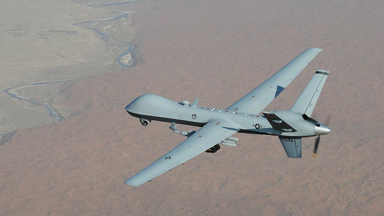 Un drone militare