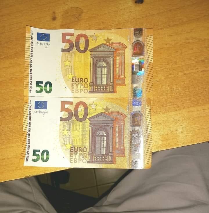 Una banconota Euro