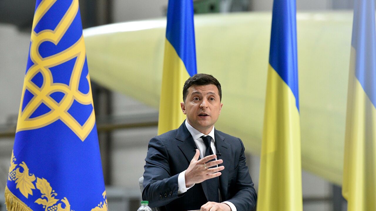 Il presidente Ucraino Zelensky