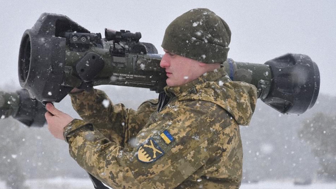 Un soldato ucraino