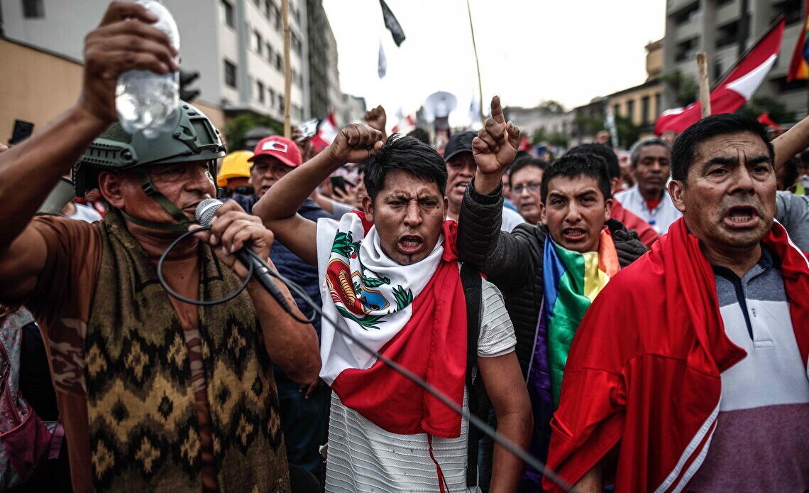Manifestazioni in Perù