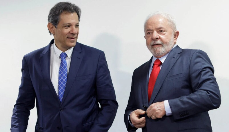 Lula da Silva con il Ministro dell’Economia Haddad