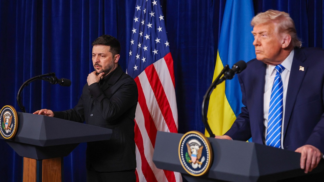 Zelensky e Trump