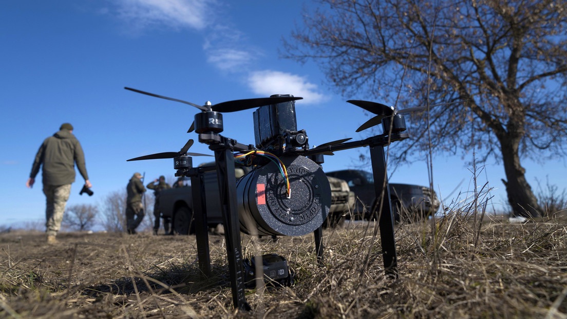 Un drone ucraino